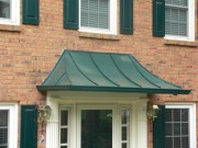 Freestanding Canopies with built-in Gutters